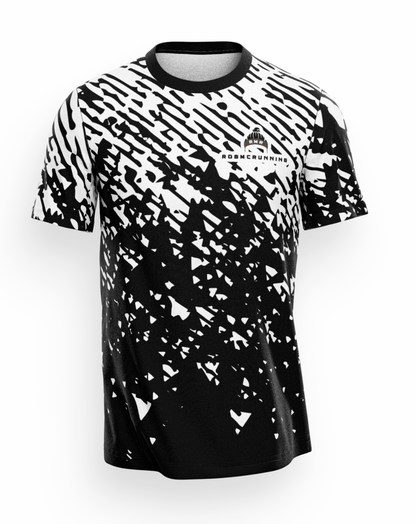 Rob McRunning T-Shirt - Black/White