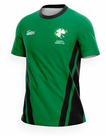 Shamrock Running Club T-Shirt - Green/Black