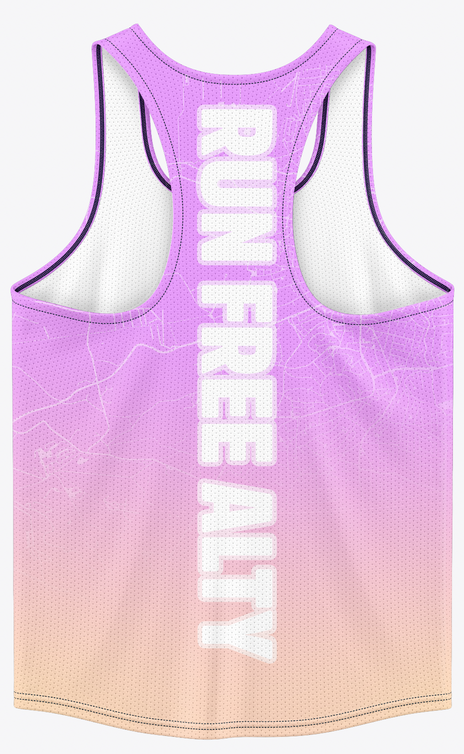 Run Free Alty Vest - Pink/Cream