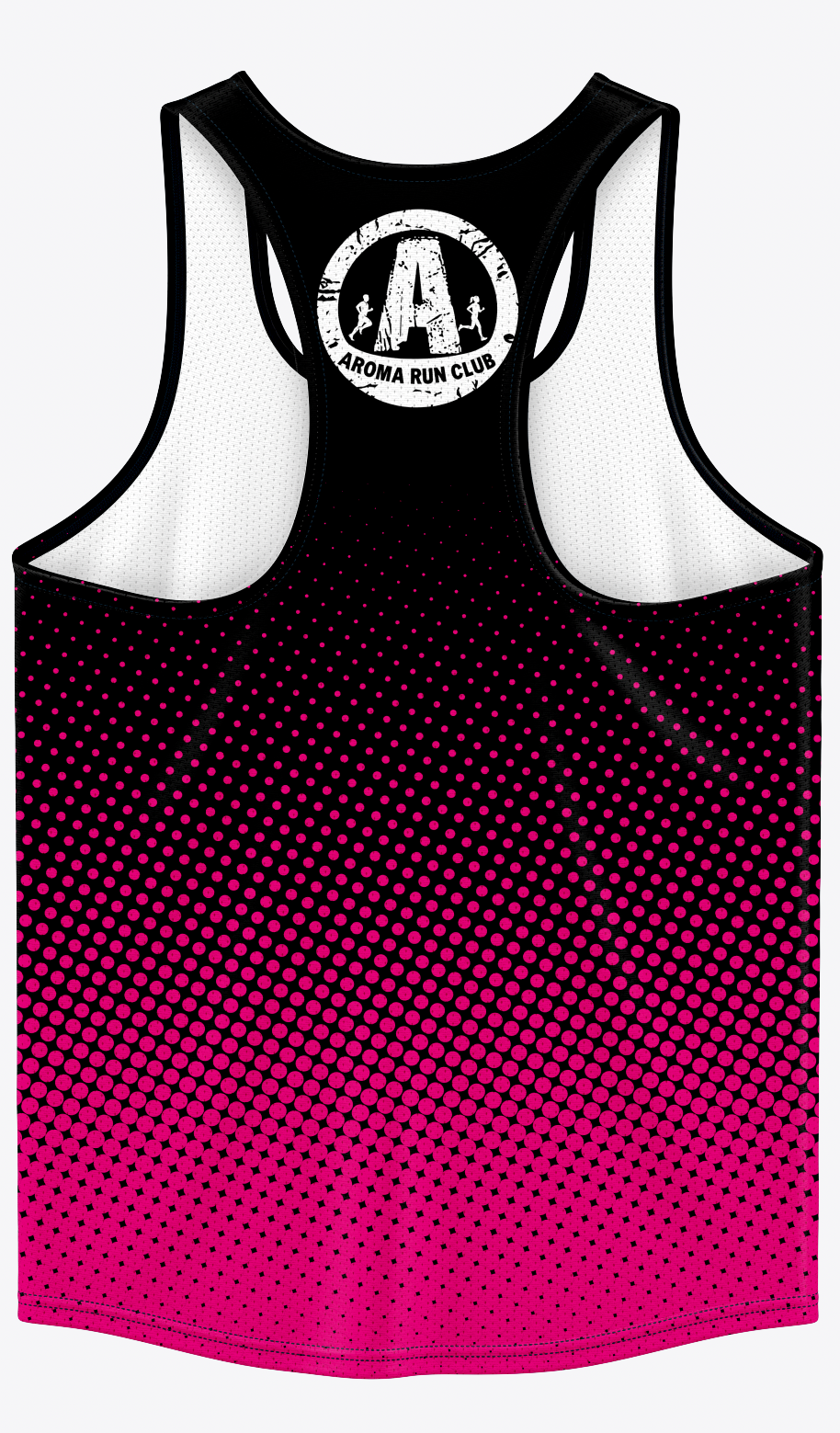 Aroma Run Club Vest - Black/Pink