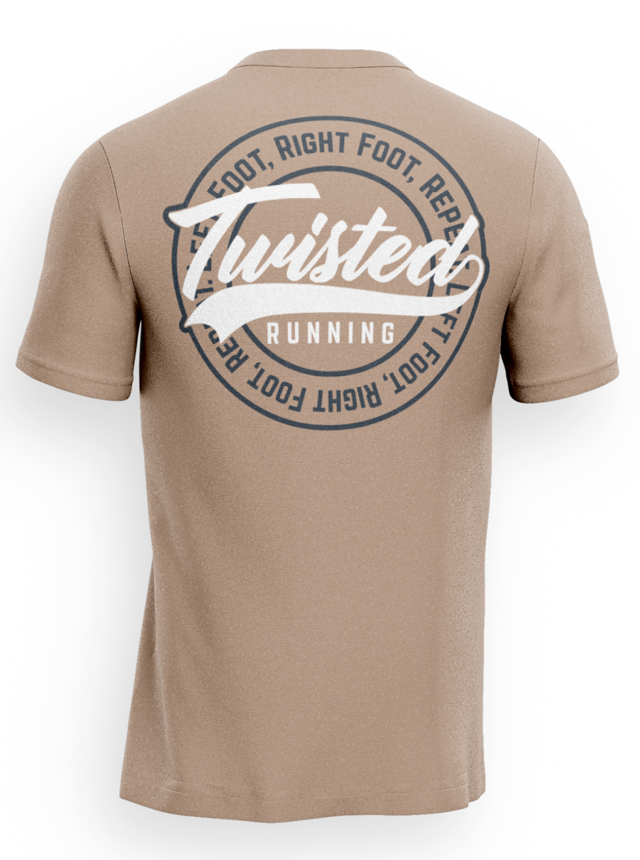 The Twisted Lightweight Tee - Desert Sand