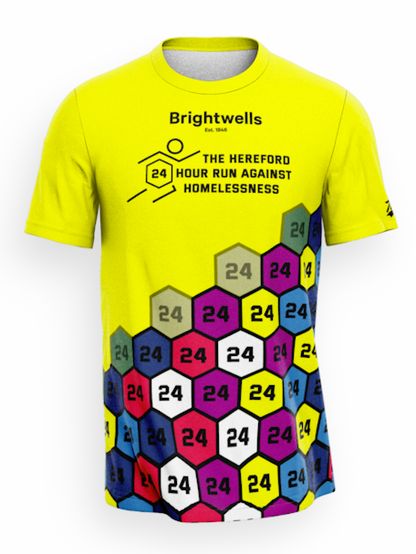 Technical Running Tee – The 24-Hour Run Against Homelessness (Hereford)