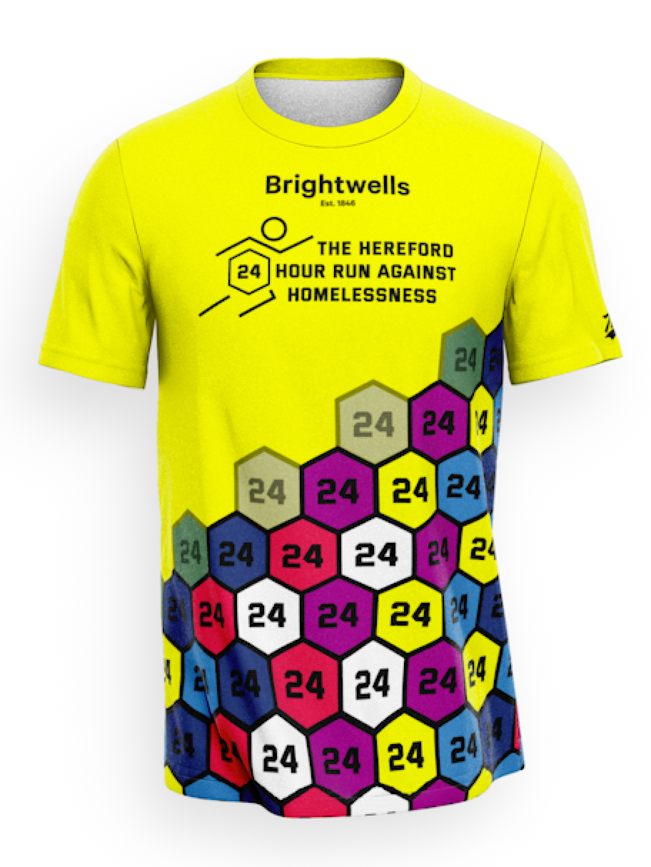 Technical Running Tee – The 24-Hour Run Against Homelessness (Hereford)