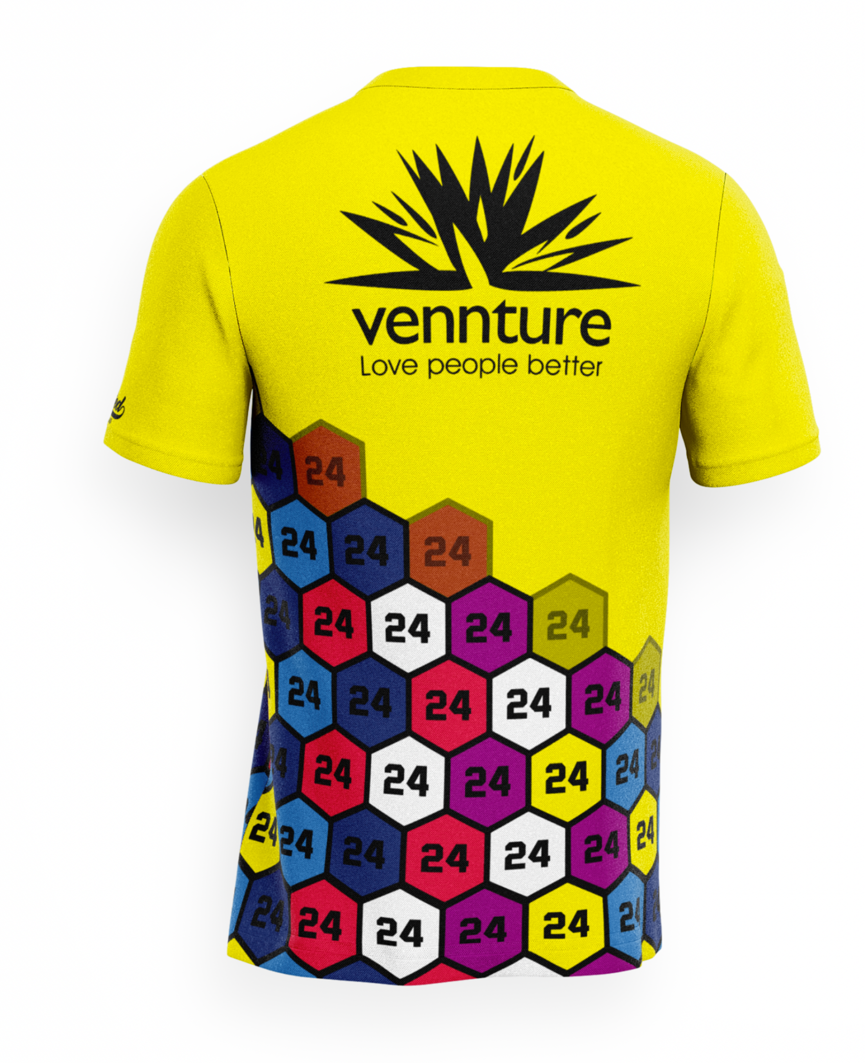 Technical Running Tee – The 24-Hour Run Against Homelessness - Yellow