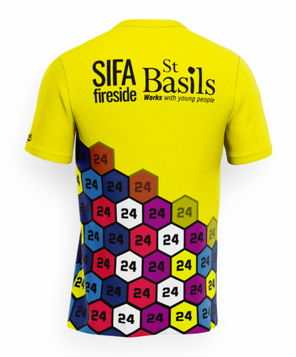 Technical Running Tee – The 24-Hour Run Against Homelessness - Yellow