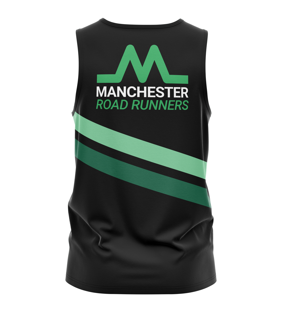Manchester Road Runners Tank - Black/Green
