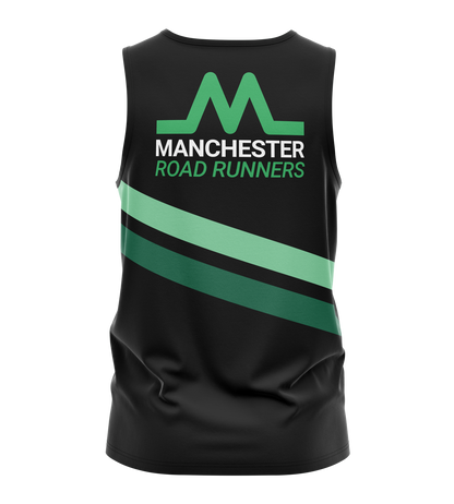 Manchester Road Runners Tank - Black/Green