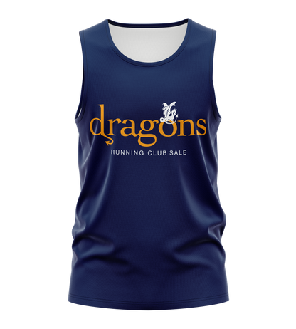 Dragons Running Club Sale Tank - Navy/Amber