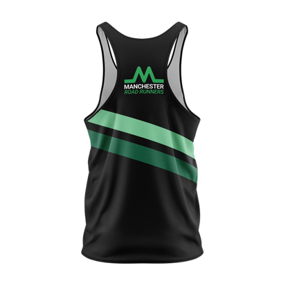 Manchester Road Runners Vest - Black/Green