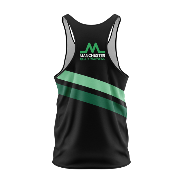 Manchester Road Runners Vest - Black/Green