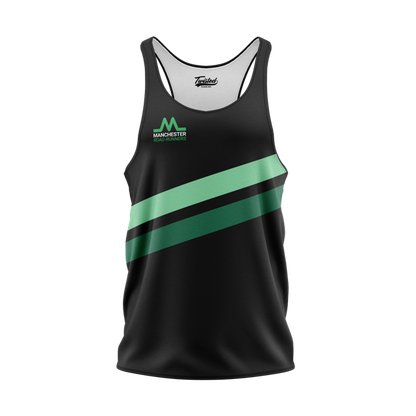 Manchester Road Runners Vest - Black/Green