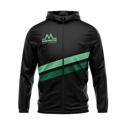 Manchester Road Runners Windbreaker - Black/Green