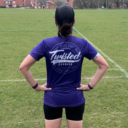 The Twisted Lightweight Tee - Purple