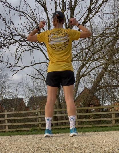 The Twisted Lightweight Tee - Yellow