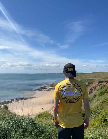 The Twisted Lightweight Tee - Yellow