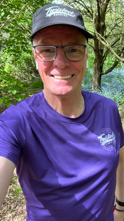 The Twisted Lightweight Tee - Purple