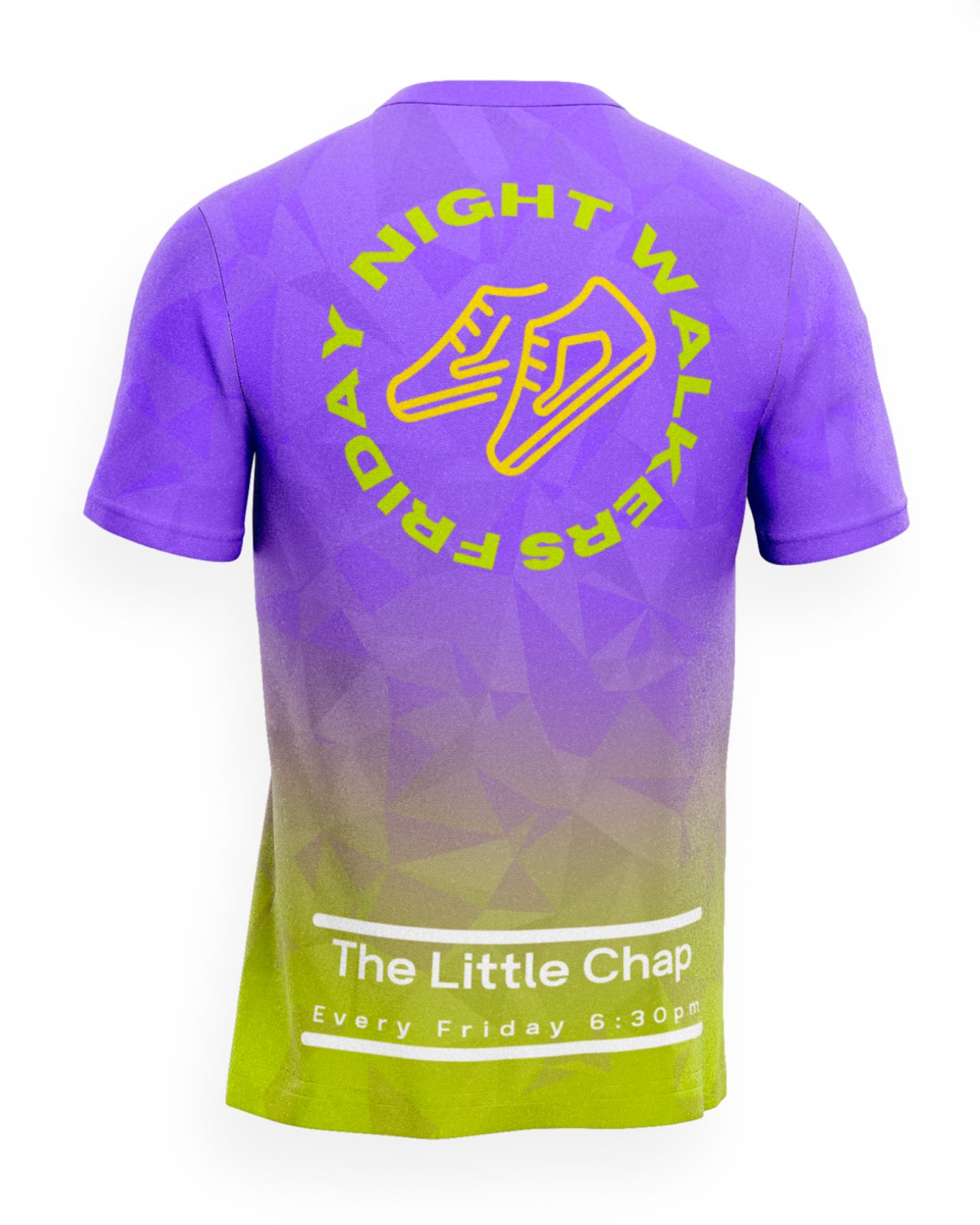 Friday Night Walkers T-Shirt - Green/Purple