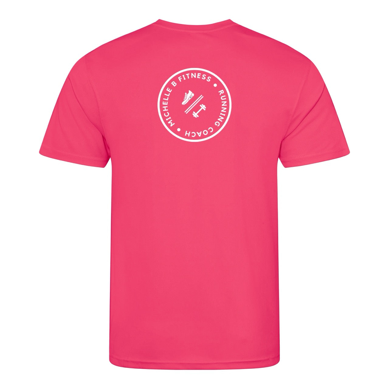 Michelle B Fitness Technical Tee - Hot Pink or Orange