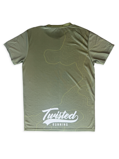 Topo Tee — Khaki Green