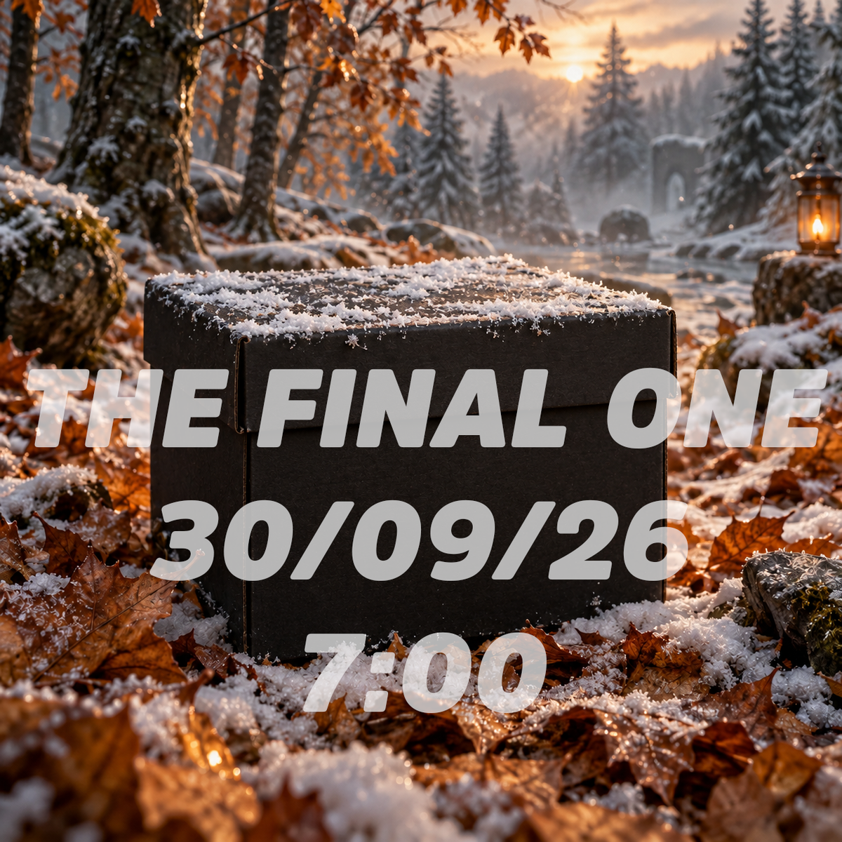Autumn/Winter 26 Mystery Box: The Final Drop