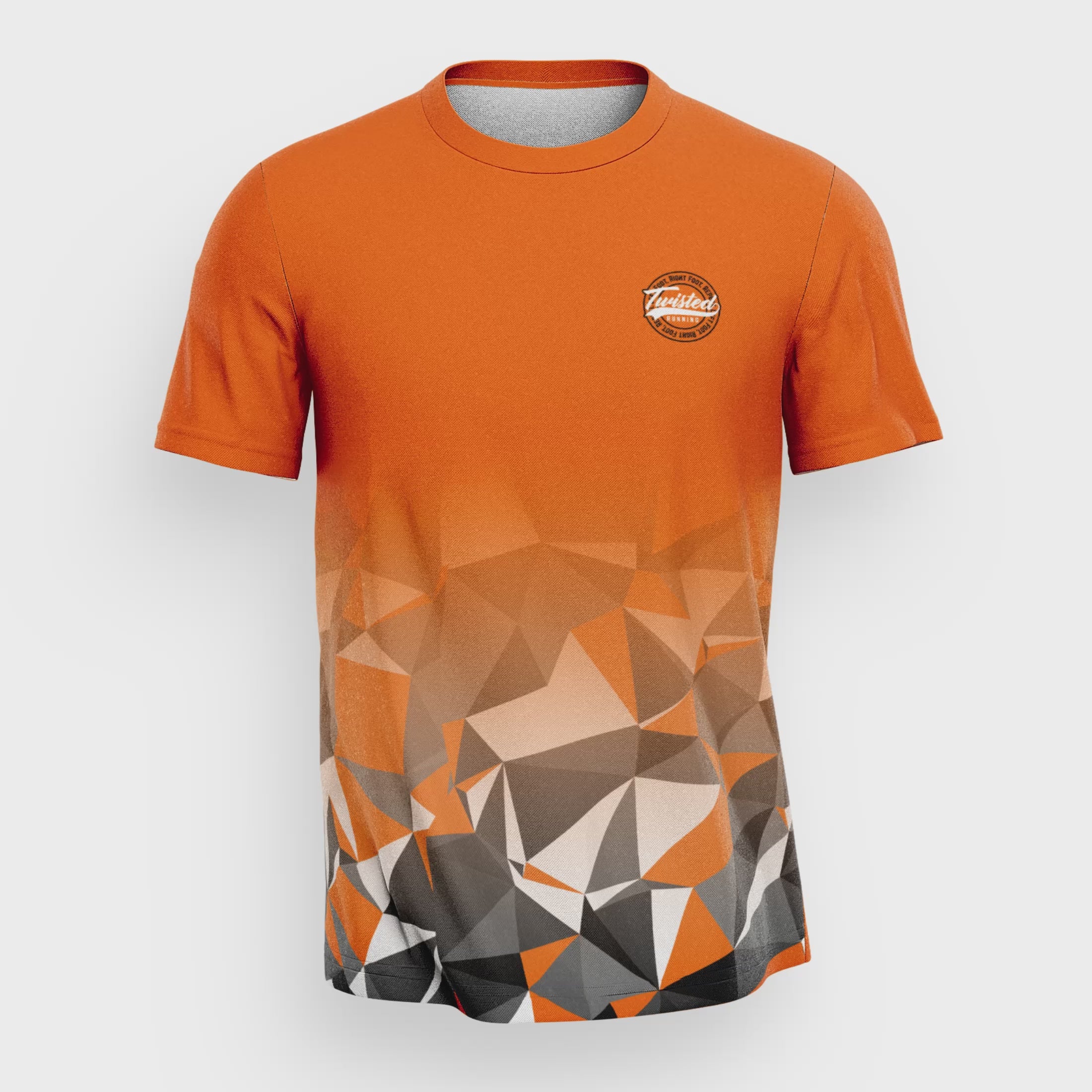 Orange Race Tee