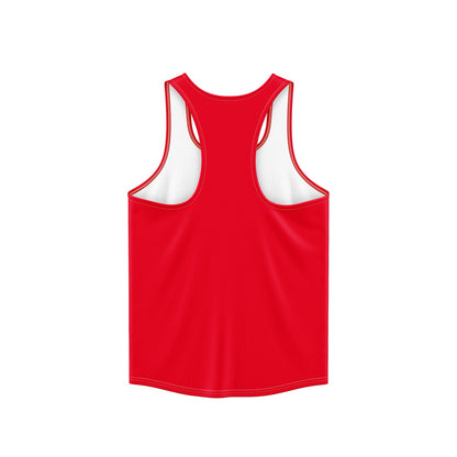 Oldham & Royton Retro Vest - Red/White