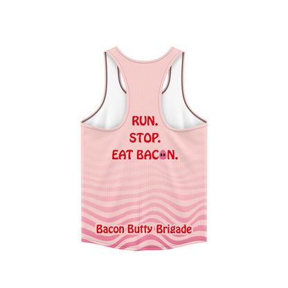Bacon Butty Brigade Vest - Pink