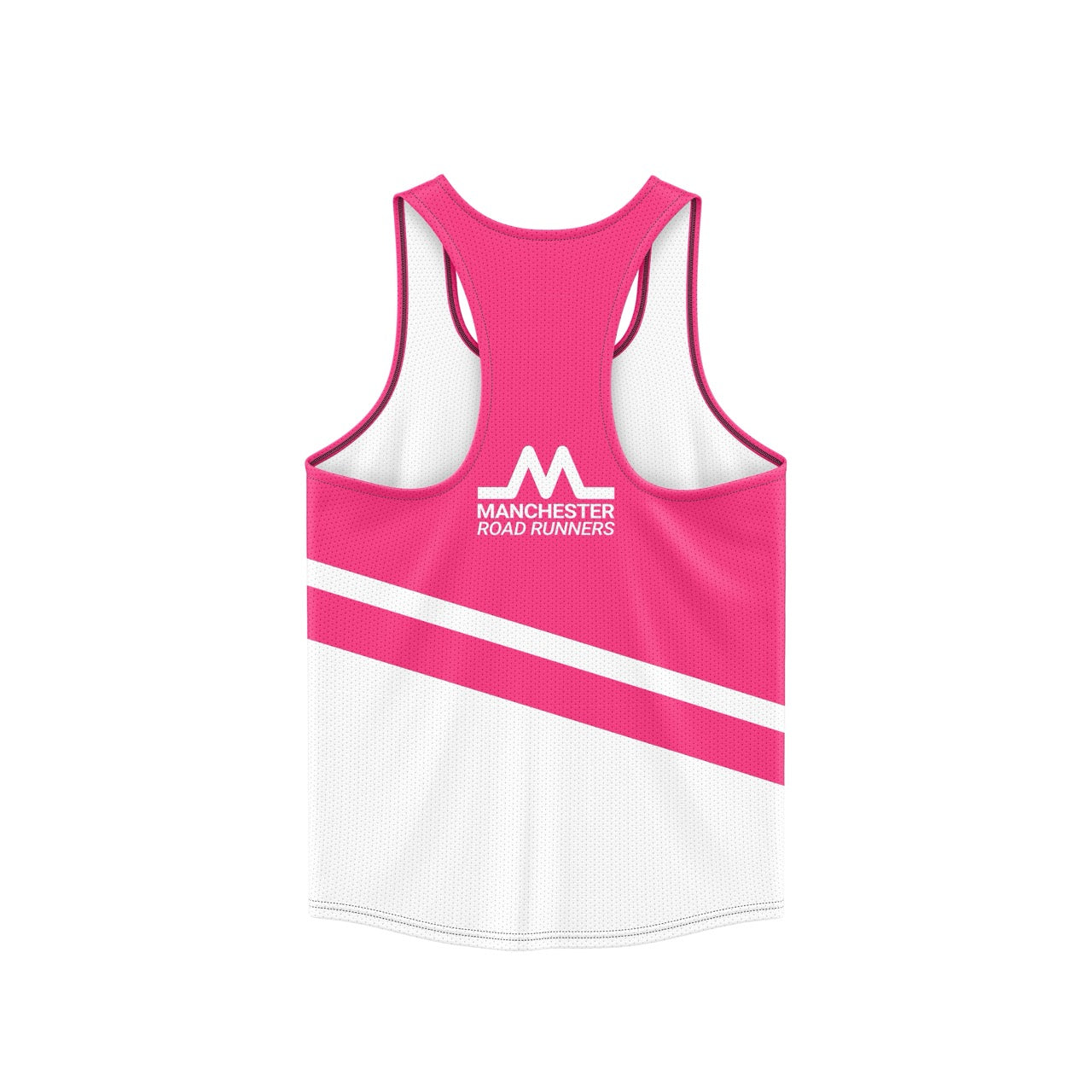 Manchester Road Runners Vest - Pink/White