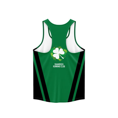 Shamrock Running Club Vest - Green/Black