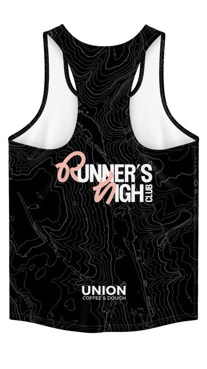 Runners High Club Vest - Black/Pink