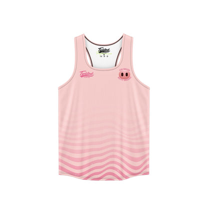 Bacon Butty Brigade Vest - Pink