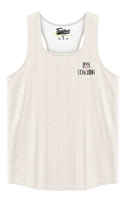 Jess B Coaching Vest - Vanilla/Baby Pink