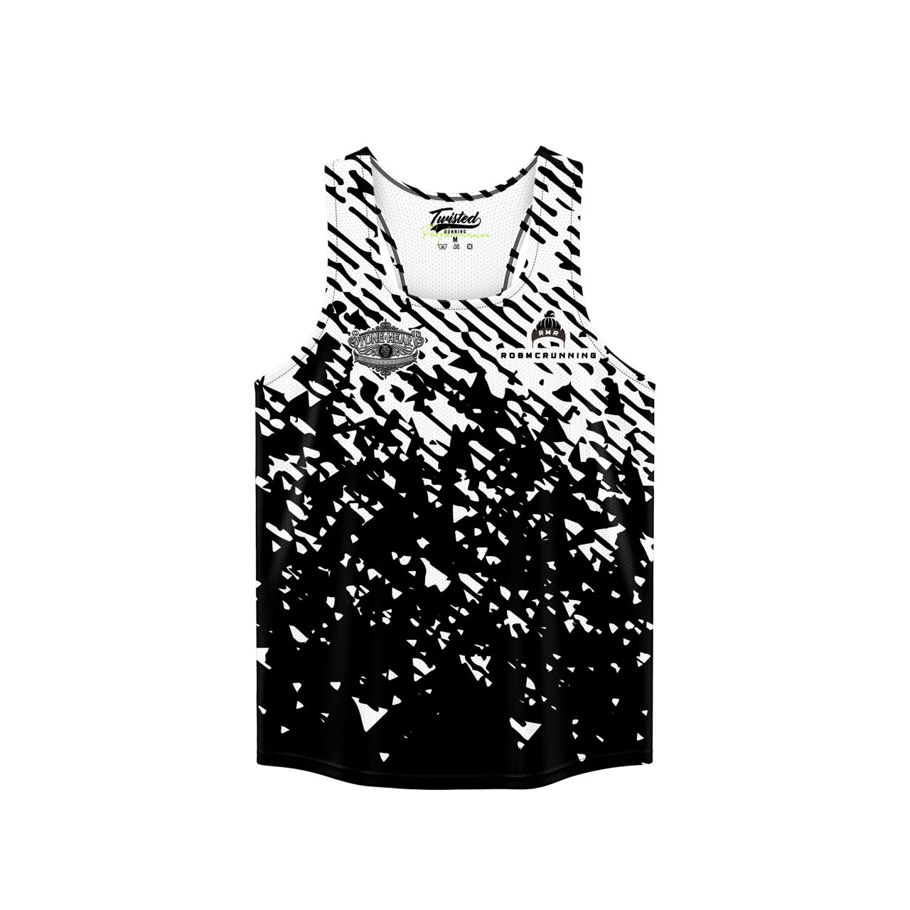 RobMcRunning - Stoneheart Vest - black/white