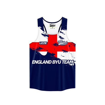 England BYU Vest - Red/White/Blue