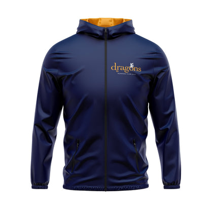 Dragons Running Club Sale Windbreaker - Navy/Amber