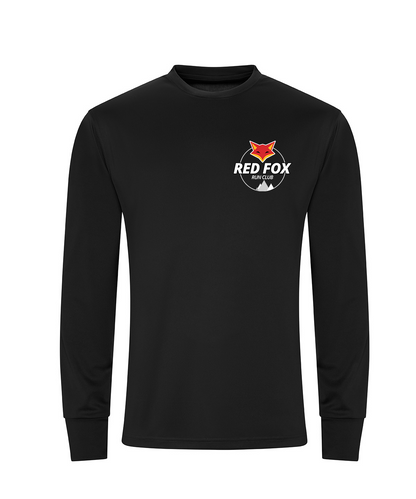 Red Fox Long Sleeve Technical T-Shirt (Unisex)